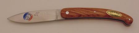 Couteau le Saint Guilhem bois de rose 50110-04(9cm) 50210-04(11cm) Coutellerie Chevalerias Thiers