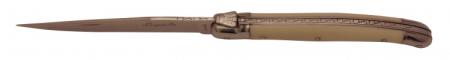 Couteau le Laguiole palissandre 12cm 2 mitres inox 11214-03 Coutellerie Chevalerias Thiers
