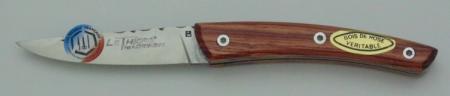 Couteau le Thiers bois de rose 9cm  20918-04 Coutellerie Chevalerias Thiers